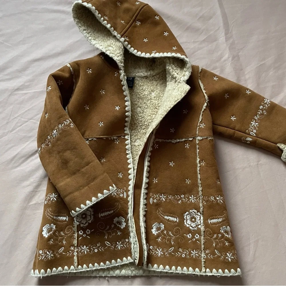 baby gap embroidered coat - Picture 1 of 3